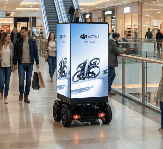 EMAY Creative Werbefahrzeug